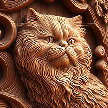 3D model st Persian cat (STL)